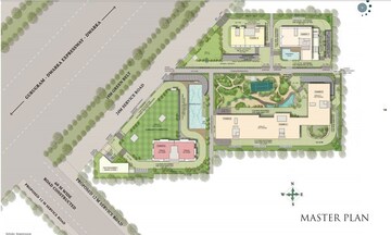 Master Plan in 3 BHK Apartment at Delphine Central Park Estates, Sector 104 – for Sale