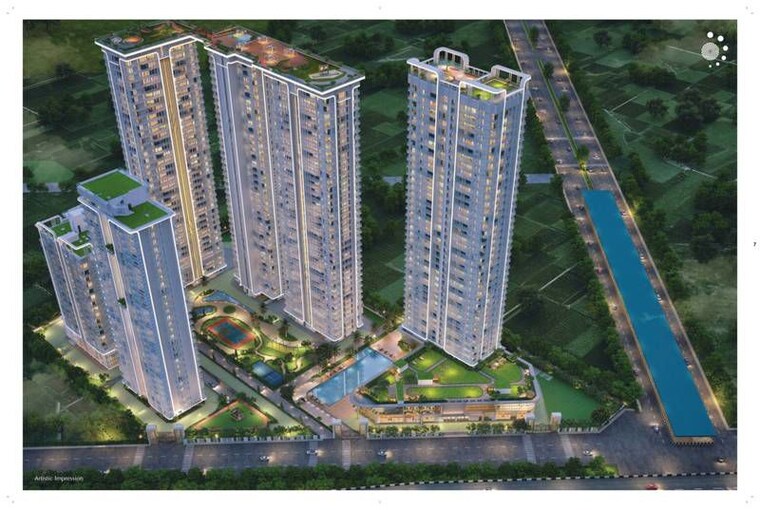 Master Plan, delphine-central-park-estates 3 Bedroom 4242 Sq.Ft. Apartment In Sector 104 Gurgaon 9899684