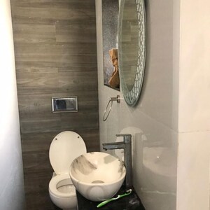 Bathroom in 2 BHK Apartment at Manimajra – for Rent