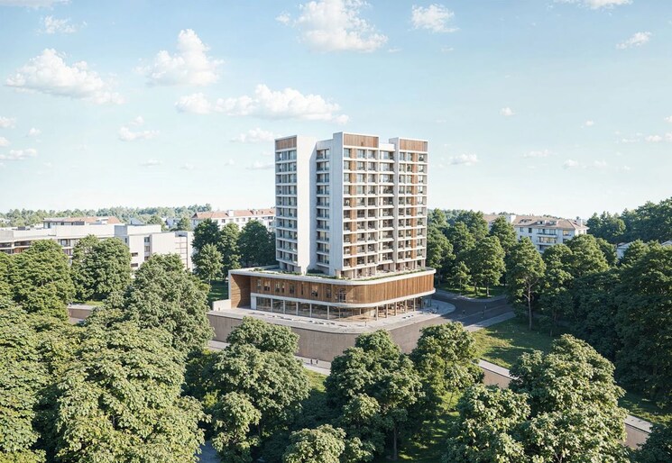 Exterior View, swastik-emerald-horizons 3 Bedroom 1800 Sq.Ft. Apartment In Cbd Belapur Sector 8a Navi Mumbai 9720351