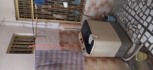 Staircase in 4 BHK Independent House at New Agra Colony – for Sale