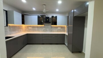 Kitchen in 3 BHK Apartment at Chattarpur – for Rent
