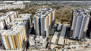 2 BHK Apartment – Exterior View View at Aparna Cyber Shine, Osman Nagar - for Sale