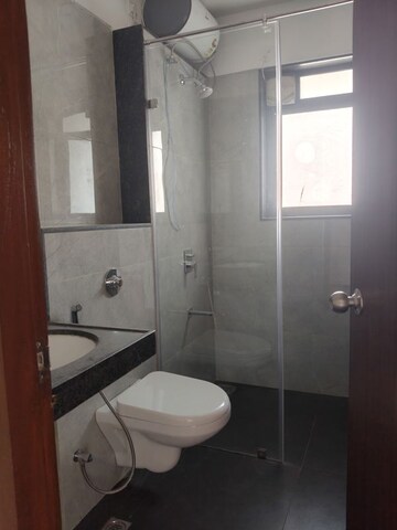 Bathroom in 3 BHK Apartment at Amanora Elivate Tower, Hadapsar – for Rent