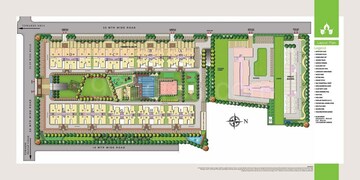 Master Plan in 3 BHK Apartment at Gaurs Siddhartham, Siddharth Vihar – for Rent