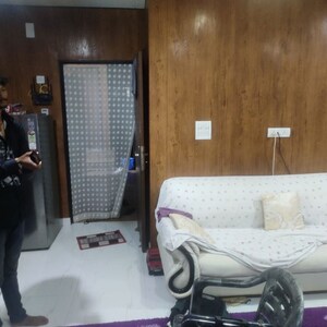 Living Room in 3 BHK Builder Floor at East Of Kailash – for Rent