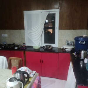 Kitchen in 3 BHK Builder Floor at East Of Kailash – for Rent