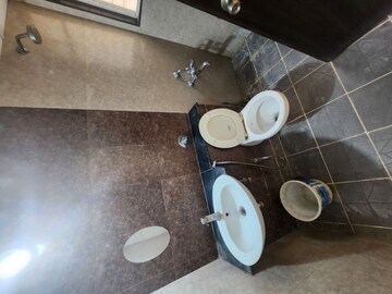 Bathroom in 2 BHK Apartment at Salarpuria H And M Royal, Kondhwa – for Rent