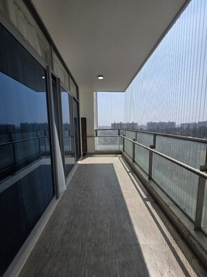 Balcony in 4 BHK Apartment at Mantri Pinnacle, Hulimavu – for Rent