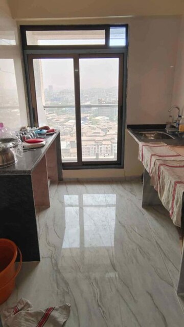 Kitchen in 1 BHK Apartment at Regency Anantam, Dombivli East – for Rent