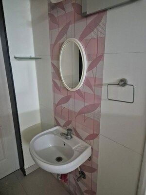 Bathroom in 1 BHK Apartment at Magarpatta Annex, Hadapsar – for Rent