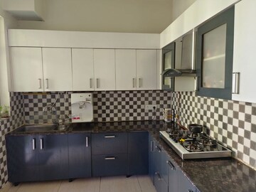 Kitchen in 3 BHK Apartment at Gaur Saundaryam, Tech Zone 4 Greater Noida – for Rent
