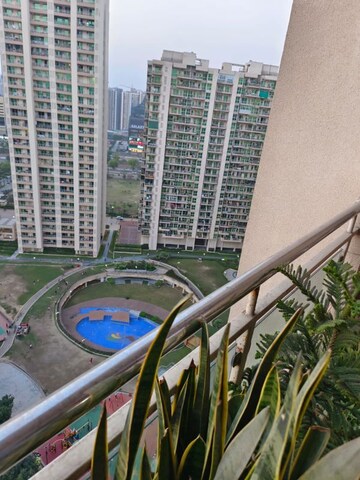 Balcony in 3 BHK Apartment at Gaur Saundaryam, Tech Zone 4 Greater Noida – for Rent