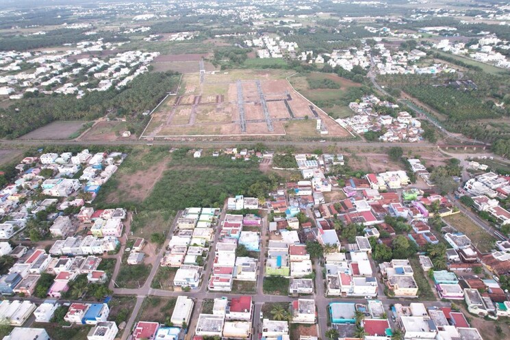 Exterior View, vvm-gjv-anugrakha-enclave  653 Sq.Ft. Plot In Thudiyalur Coimbatore 9893803