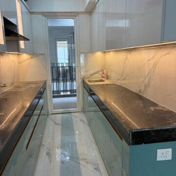 Kitchen in 3.5 BHK Builder Floor at M3M Soulitude, Sector 89 – for Sale