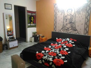 Bedroom in 2 BHK Builder Floor at Greater Kailash I – for Rent