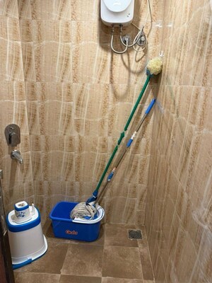 Bathroom in 2 BHK Apartment at Laxmi Nagar – for Rent