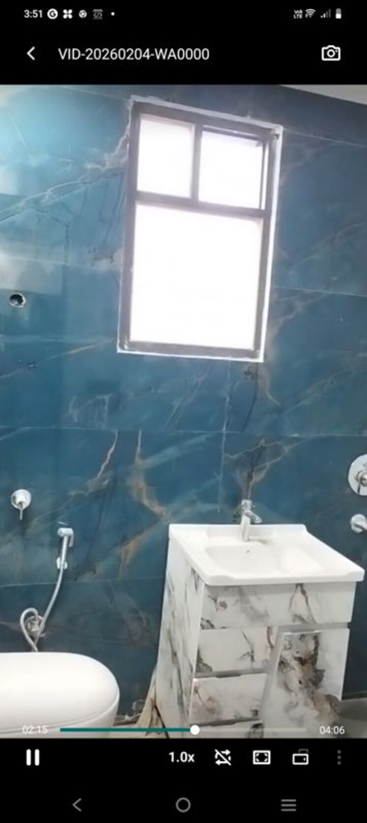Bathroom, parklands 3 Bedroom 250 Sq.Yd. Builder Floor In Sector 85 Faridabad 9900990