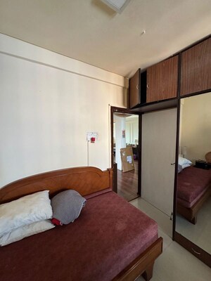 Bedroom in 2 BHK Apartment at Sea Pebbles Apartment, Bandra West – for Rent