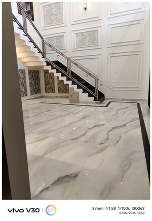 Staircase in 6+ BHK Independent House at Gomti Nagar – for Rent