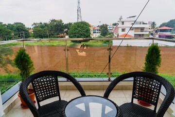 Balcony in 4 BHK Villa at SVS Silver Oaks, Chandapura – for Rent