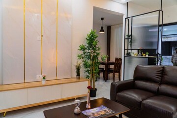 Living Room in 4 BHK Villa at SVS Silver Oaks, Chandapura – for Rent