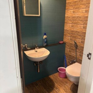 Bathroom in 1 BHK Apartment at Lodha Crown Quality Homes, Saket Complex – for Rent