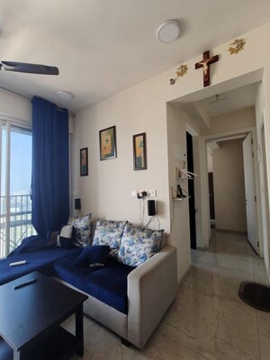 Living Room in 1 BHK Apartment at Tata Serein, Pokhran Road No Two – for Rent