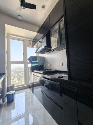 Kitchen in 1 BHK Apartment at Tata Serein, Pokhran Road No Two – for Rent