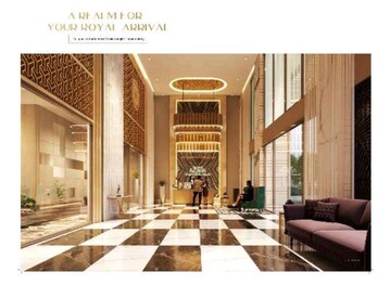 Building Lobby in 2 BHK Apartment at Balaji Aqua, Khadakpada – for Sale