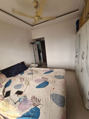 Bedroom in 2 BHK Apartment at Swaraj Bella Vista, Ghansoli – for Rent