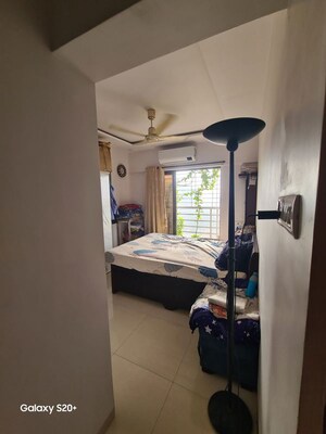 Bedroom in 2 BHK Apartment at Swaraj Bella Vista, Ghansoli – for Rent