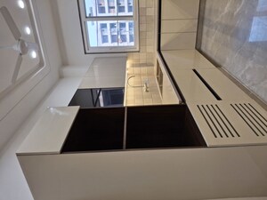 Building Lobby in 4 BHK Builder Floor at Raj Nagar Extension – for Sale