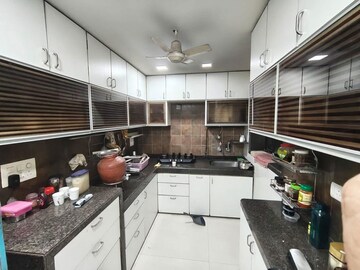 Kitchen in 3 BHK Apartment at Sanjona Gulmarg Towers, Chembur – for Rent