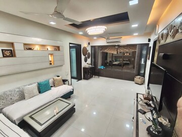 Living Room in 3 BHK Apartment at Sanjona Gulmarg Towers, Chembur – for Rent