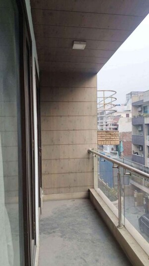 Balcony in 3 BHK Builder Floor at Greater Kailash I – for Sale