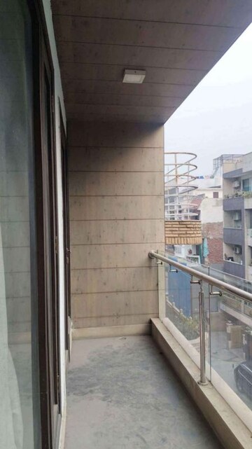 Balcony in 3 BHK Builder Floor at Greater Kailash I – for Sale