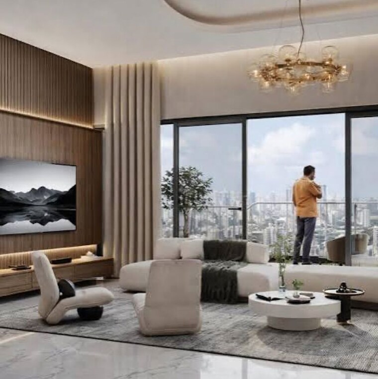 Living Room, capri-heights 3 Bedroom 1550 Sq.Ft. Apartment In Shashtri Nagar Mumbai 9901842