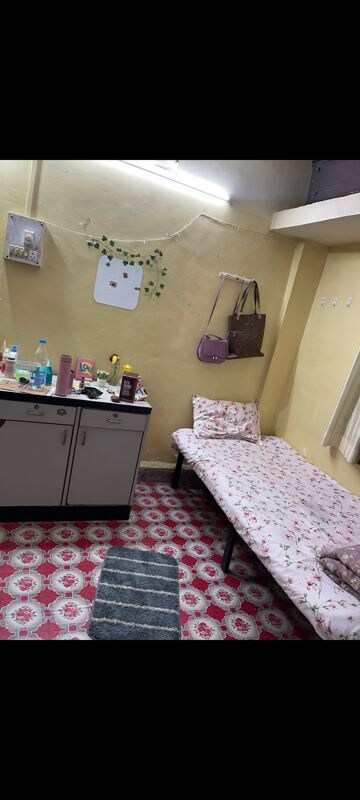Bedroom in 1 BHK Apartment at Snehankit CHS, Aundh – for Rent