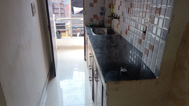 Kitchen, vaishali sector 3 1 Bedroom 351 Sq.Ft. Builder Floor In Vaishali Sector 3 Ghaziabad 9902144