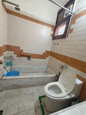 Bathroom in 2 BHK Builder Floor at Greater Kailash ii – for Rent
