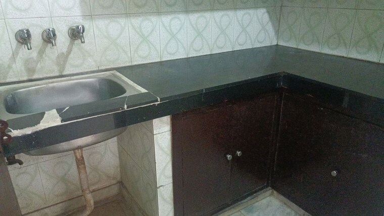 Kitchen, vaishali sector 6 1 Bedroom 550 Sq.Ft. Builder Floor In Vaishali Sector 6 Ghaziabad 9902277