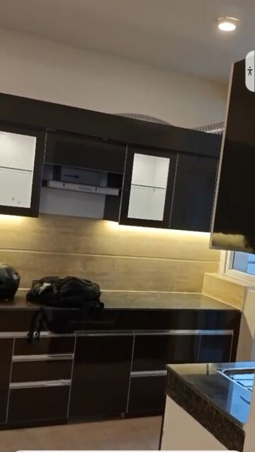 Kitchen in 3 BHK Apartment at Omaxe The Palace, Gomti Nagar – for Rent