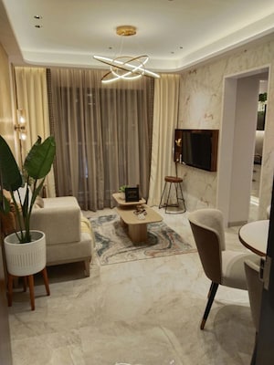 Living Room in 3 BHK Apartment at Sheth Codename Younique, Sion – for Sale