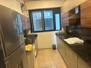 Kitchen in 3 BHK Apartment at Santacruz West – for Rent