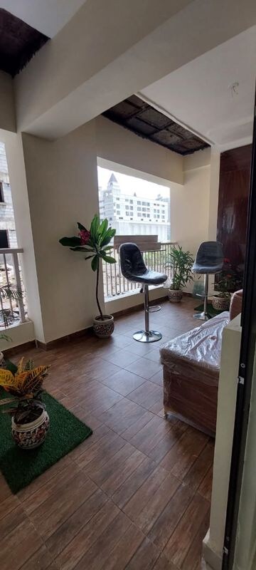 Balcony in 3 BHK Apartment at SVP Gulmohur Garden Phase 2, Raj Nagar Extension – for Sale