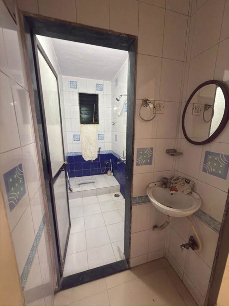 Bathroom, indravihar-chs 2 Bedroom 800 Sq.Ft. Apartment In Kopar Khairane Navi Mumbai 9902469