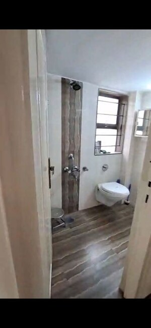 Bathroom in 2 BHK Apartment at Sheth Vasant Galaxy, Goregaon West – for Rent
