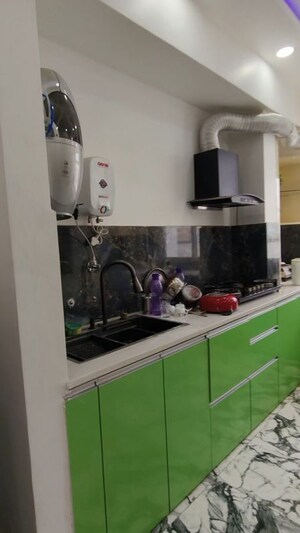 Kitchen in 3.5 BHK Penthouse at Gomti Nagar – for Sale