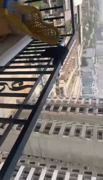 Staircase in 2 BHK Apartment at Ace City, Sector 1 Greater Noida – for Rent